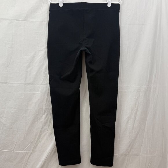H&M Zippered Detail Stretch Pants Women M Black - Picture 4 of 12